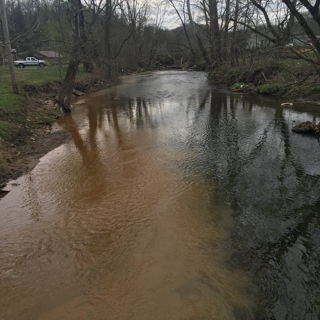 Figure 2:  Coal Pollution in a Local Water Supply